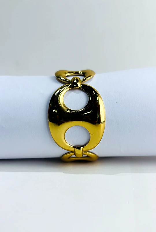 Twin Loop Link Bracelet