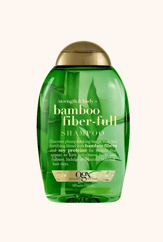 OGX Strength & Body + Bamboo Fiber-Full Shampoo - 385 ml