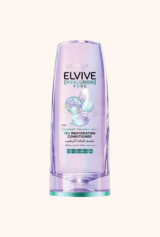 L'Oreal Paris Elvive Hyaluron Pure Rehydrating Conditioner - 360 ml