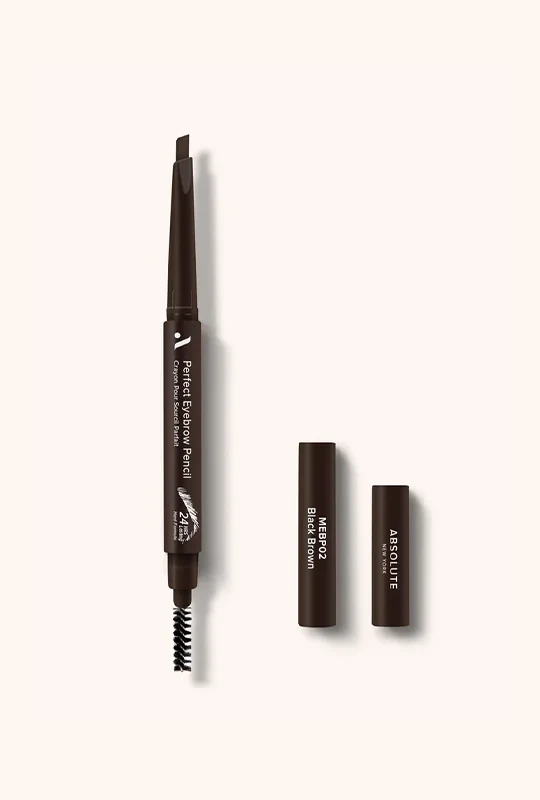 Absolute New York Eyebrow Pencil Black Brown -MEBP02