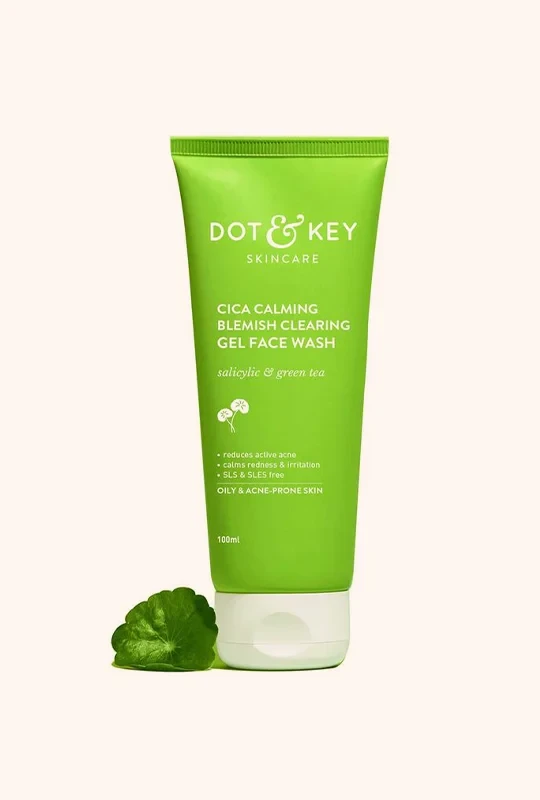 Dot & Key Cica Calming Blemish Clearing Gel Face Wash - 100 ml