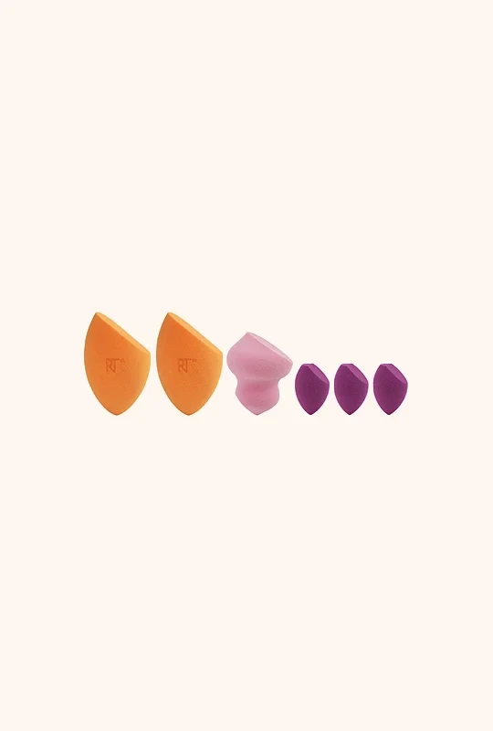 Real Techniques Miracle Sponge Light To Medium Coverage 06 Pcs