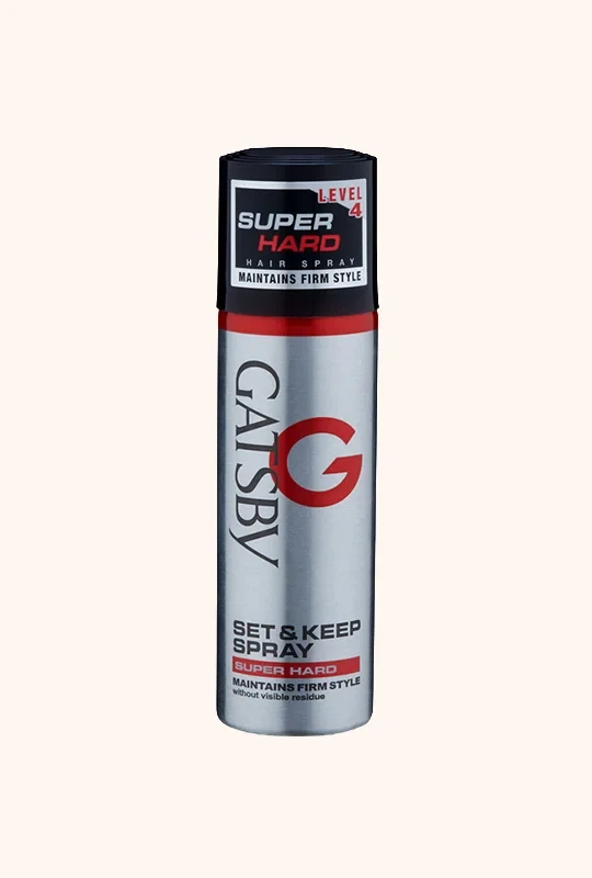 Gatsby Set & Keep Spray Super Hard - 66 ml