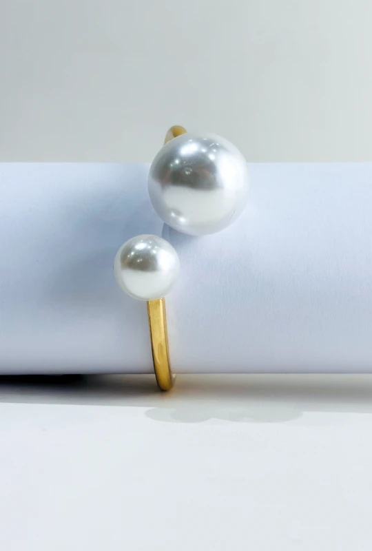 Pearl Grace Cuff Bracelet