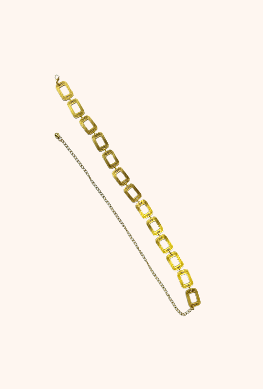 Gold Plated Waist Chain Belt For Women's