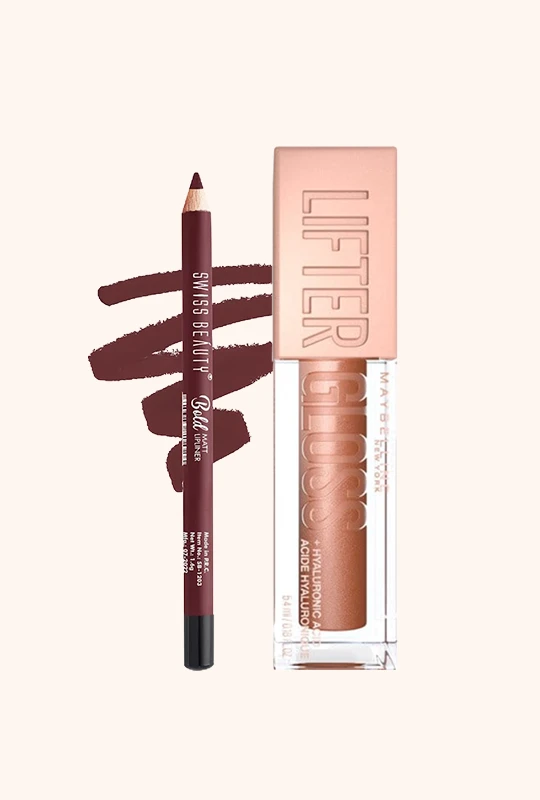 Gloss Bronze+Matt Lipliner