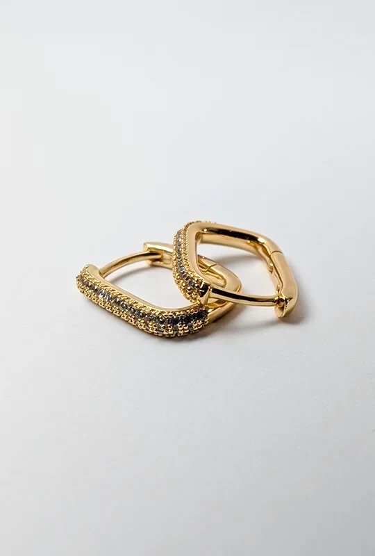 Curve Hoop Earrings