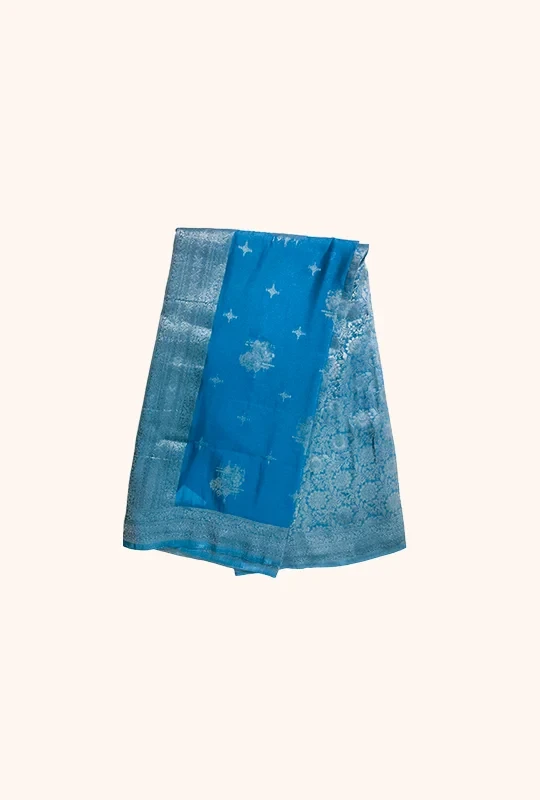 Meridian Khadi Benarshi Meenakari Silk