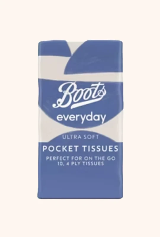 Boots Everyday Soft Tissues 4ply Pocket Pack - 10 pcs