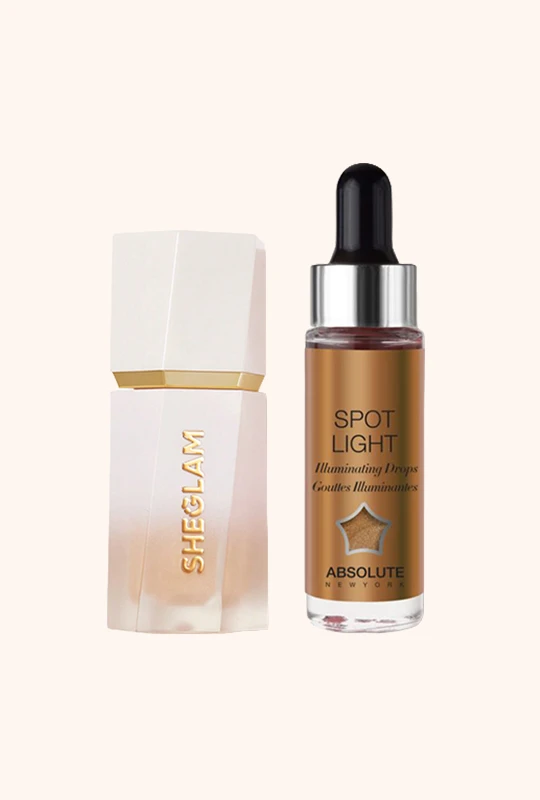 Liquid Highlighter+Golden Bronzed