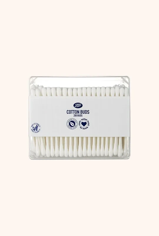 Boots Everyday Organic Round Tip Cotton Buds - 200 buds