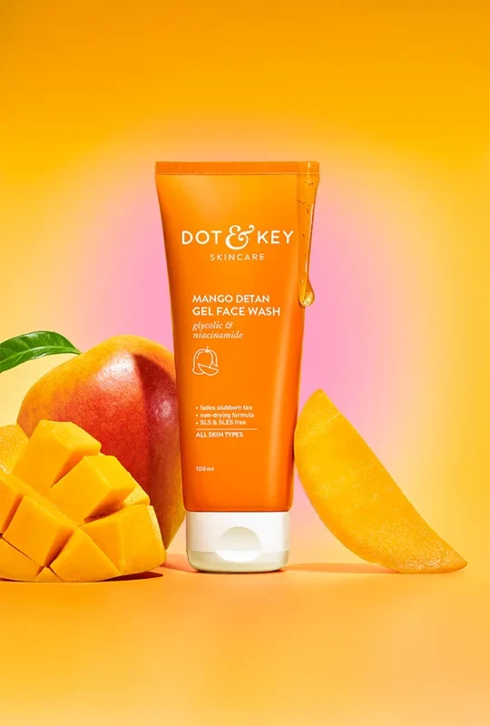 Dot & Key Mango Detan Gel Face Wash - 100 ml