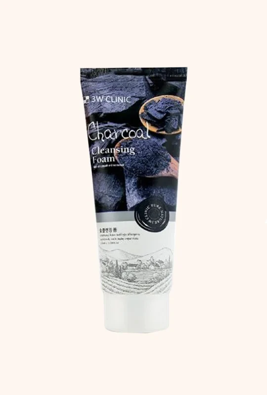 3W Clinic Charcoal Cleansing Foam - 100 ml