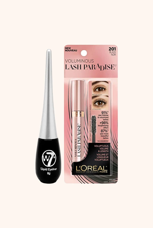 Waterproof Mascara+Eyeliner